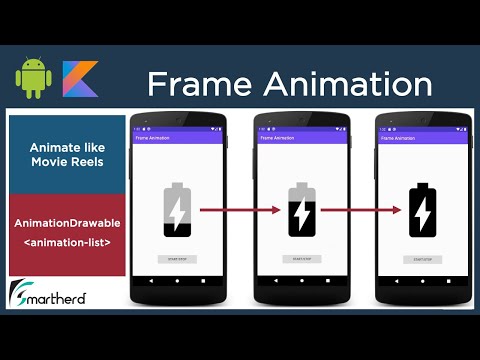 Android Frame Animation Create frame by frame animation using AnimationDrawable