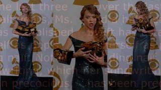 Taylor Swift at the 52nd Annual GRAMMY Awards Pre-Telecast