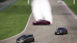 Project CARS 2　レース中のアクシデント