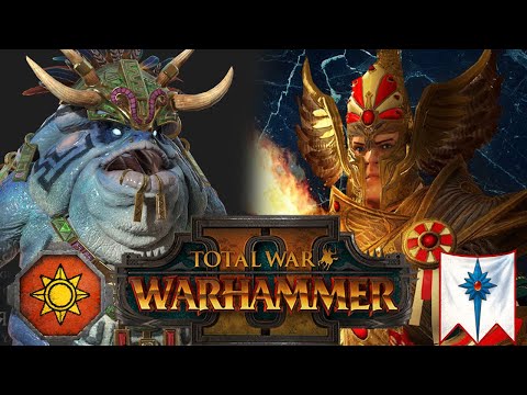 Can Dread Saurian be useful?  | Lizardmen vs High Elves | Total War: Warhammer 2