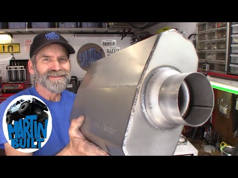 Hooker Header Aero Chamber Muffler (Install, Sound Comparison, and Review)