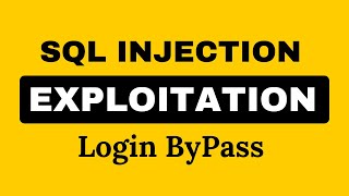 Exploit SQL injection To Bypass Login