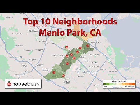 Top 10 Neighborhoods in Menlo Park, CA - Houseberry.com
