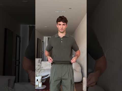 Perfect polo shirt tuck-in 👕 | Will instantly boost your confidence & style #luxuryfashion