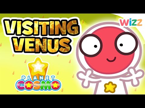 Planet Cosmo - Visiting Venus | Cartoons for Kids | Wizz