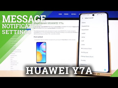 How to Change Notifications Tone in HUAWEI Y7A – Change Default Notification Tone