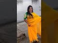 Trichy Sadhana Yellow Saree Tiktok Please Subscribe