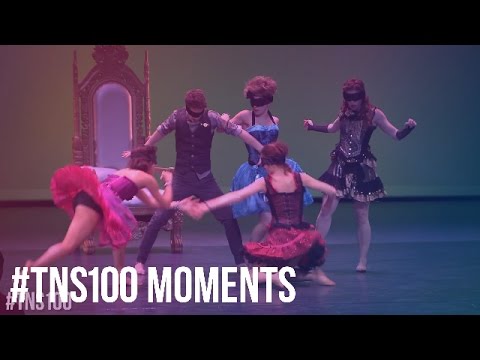 #TNS100 Moments - 37. Blindfolded Internationals Dance