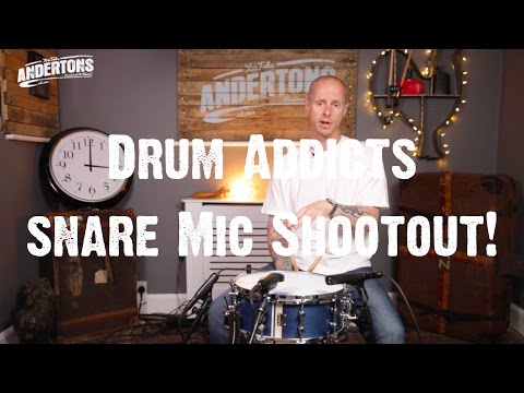 Drum Addicts - Snare Mic Shootout! Who will win...?!