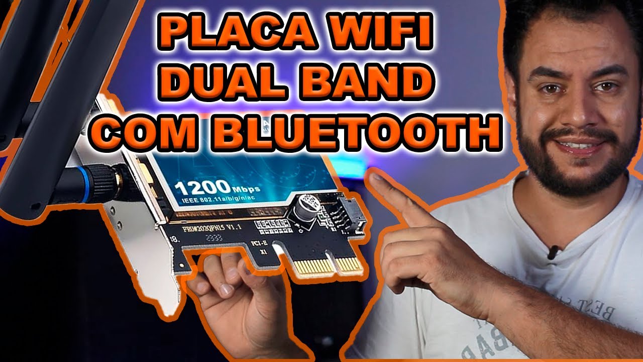 Placa Wifi Pci Dual Band para Desktop