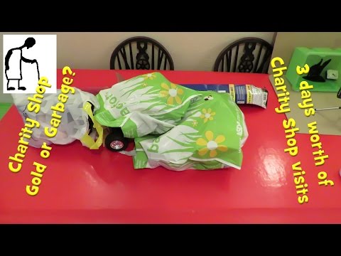 Charity Shop Gold or Garbage? 3 days worth of Charity Shop visits