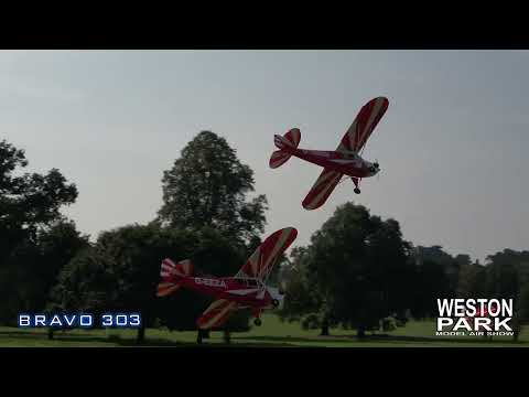 Az Aerosports Bill Hempel 60% Clipped Wing Cub - Weston Park model air show 2021