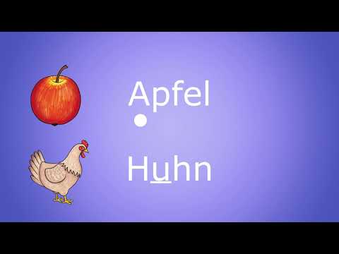 Kurz und langer Selbstlaut