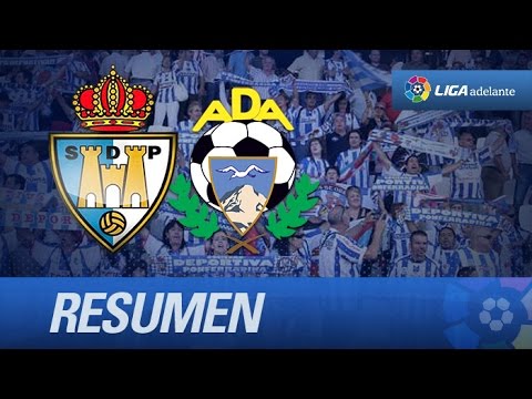Resumen de SD Ponferradina (1-1) AD Alcorcón