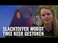 Steekpartij op beeld: portier van achteren aangevallen