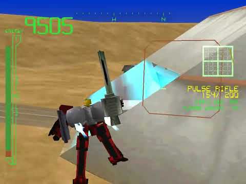 Armored Core: Project Phantasma (PS1) Playthrough - Part 1 - Intro/All Core Missions/Credits