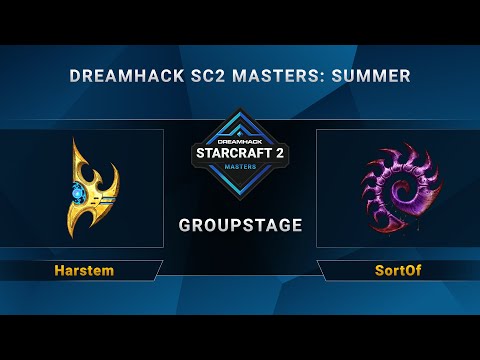 SC2 - Harstem vs. SortOf - DreamHack SC2 Masters Summer - Group D - EU