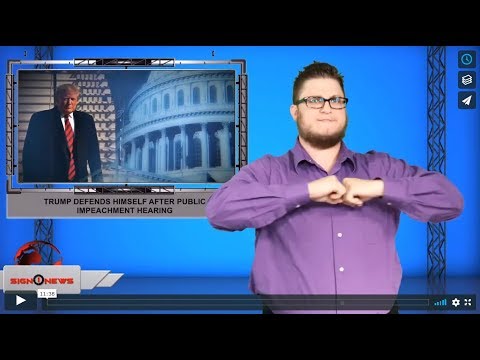 Sign1News 11.23.19 - News for the Deaf community powered by CNN in American Sign Language (ASL).