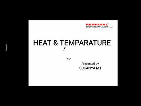 Workshop Science and Calculation - Topic: Heat & Temperature || Part -1