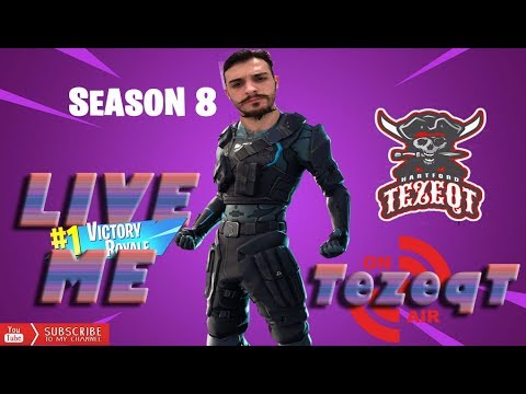 Fortnite LIVE Shqip | Season 8 Battle Pass FALAS!! | 100% Bonus-EP-Event