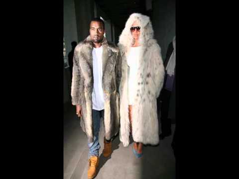 Up the furs!!!  Kanye West &  Amber Rose