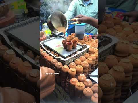 Chocolate Chai ☕️ Unique Chai At Dhanbad Station 🤩 Priyanshu Keshri