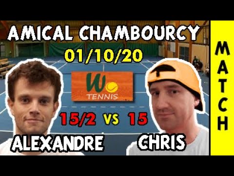 Christophe (15) vs Alexandre (15/2) - Match amical - Highlights - 01/10/2020