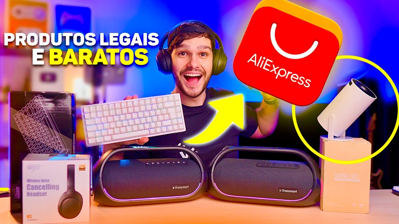 MELHORES PRODUTOS PARA COMPRAR NO ALIEXPRESS