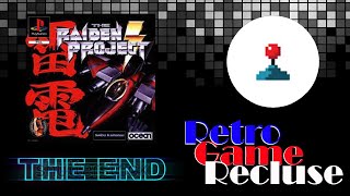 The Raiden Project 2 (1995) Sony PS1 Playstation ending [Retro Gaming]