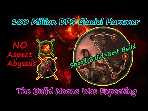 Delete Any Boss With Glacial Hammer | Feared,Maven and More | POE 3.18 Berserker Build Guide