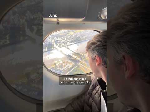 ¿Cómo es sobrevolar Santa Fe en un avión?