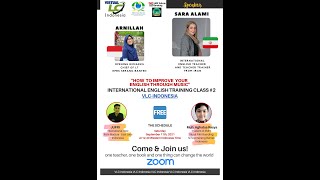 Download lagu Fluency English Through Music by Sarah Alami from Iran. #IETC2 mp3