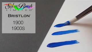 SILVER BRUSH BRISTLON ROUND BRUSH LONG HANDLE SERIES 1900