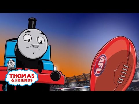 Thomas Dreams of Playing Australian Football | Thomas' Aussie Football Adventure | Thomas & Friends - Kids TV Series, Kingdom Kids Zone - Thomas & Friends