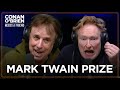 Kevin Nealon Congratulates Conan On Receiving Mark Twain Prize Conan O Brien Needs A Friend