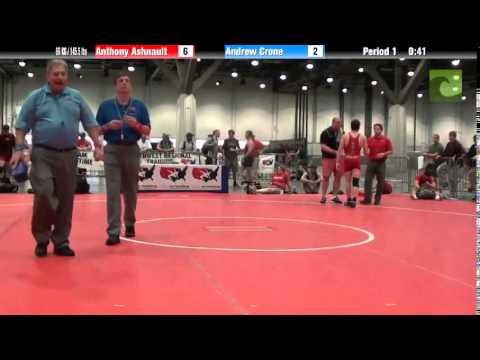 Men 66 KG / 145.5 lbs - Anthony Ashnault vs. Andrew Crone