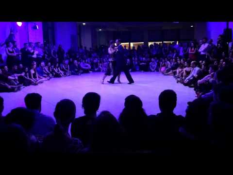  Fabian Peralta  and  Josefina Bermudez Avila  are  dancing  at  Athens TangoLovers  in  2017