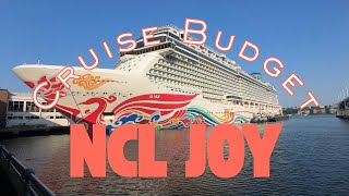 NCL Joy Budget Breakdown - 4 Day Cruise