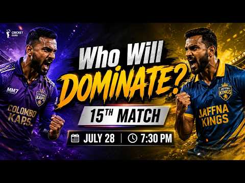 LPL 2026: Colombo Kaps vs Jaffna Kings Match PREVIEW