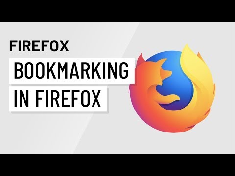 Bookmarking in Firefox