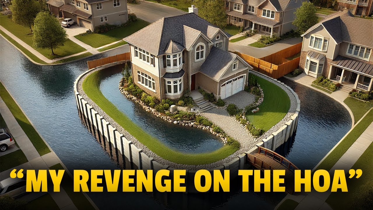 The HOA Complained About My Driveway Fountain, So I Built a Moat Instead!