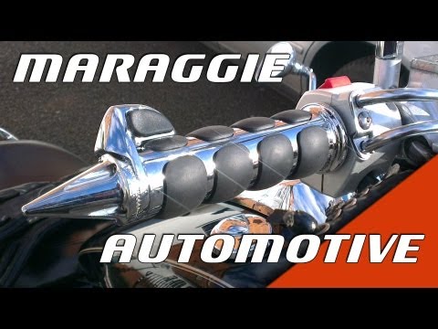 Suzuki Intruder Volusia 2003 - Custom grips - installation