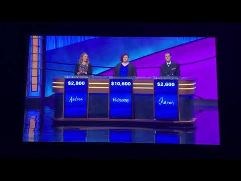 Double Jeopardy, Andrea Dragan Day 2 - 2nd Daily Double (3/19/20)