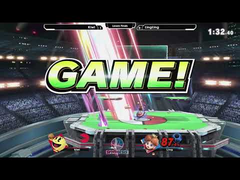 Smash Ultimate: Kiwi (Pac Man) V LingLing (Daisy) - Synthesis 5 Tournament SSBU