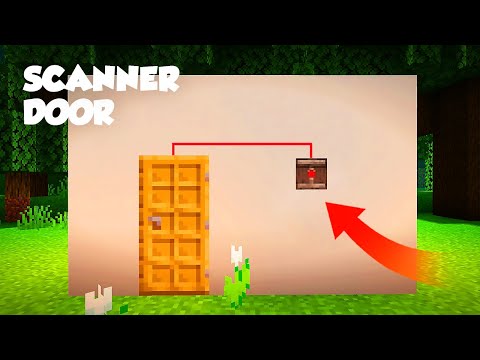 itsMaye - Minecraft: How to Make a Eye Scanner Door (Redstone Tutorials)