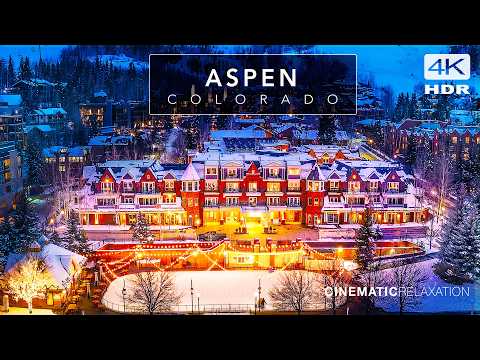 Aspen Colorado 4K - Cinematic Relaxation film with with calming music.