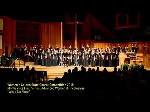 Golden State 2018: Advanced Women & Trebleaires - Weep No More