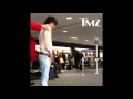Twilight Actor Bronson Pelletier PEEING In The Airport Terminal