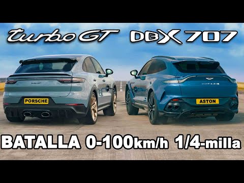 Porsche Cayenne Turbo GT vs Aston Martin DBX 707: ¡RESEÑA DEFINITIVA!