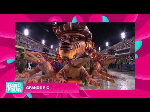 GRANDE RIO 2020: Veja os MELHORES MOMENTOS do desfile | Band Folia 2020